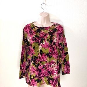 J Jill sweater multicolored S petite